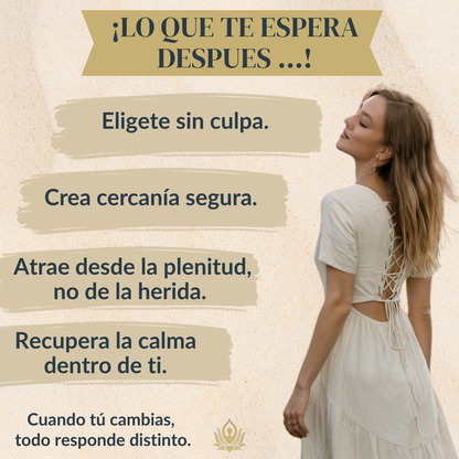 NO LO PERSIGAS MÁS Y VUELVE A ELEGIRTE PRIMERO.