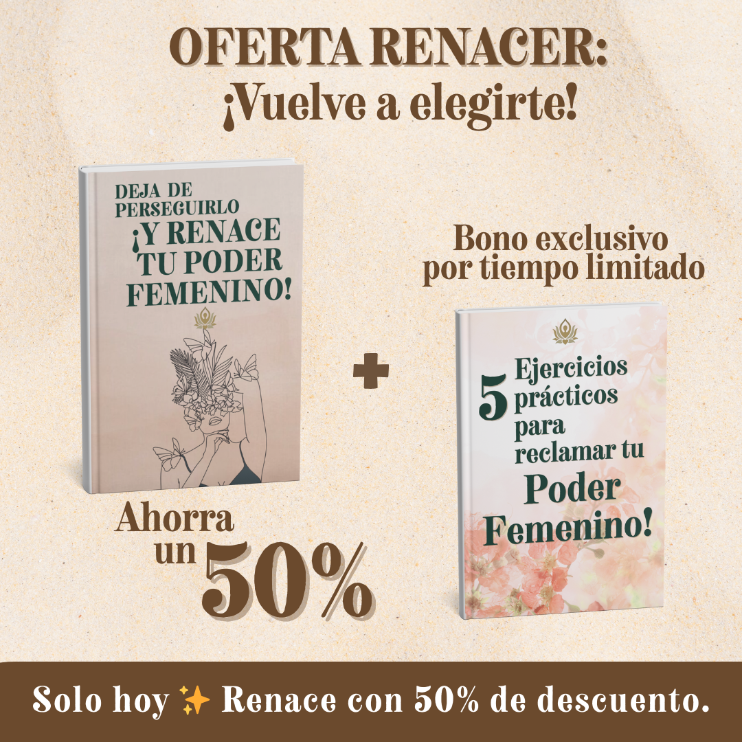 NO LO PERSIGAS MÁS Y VUELVE A ELEGIRTE PRIMERO.